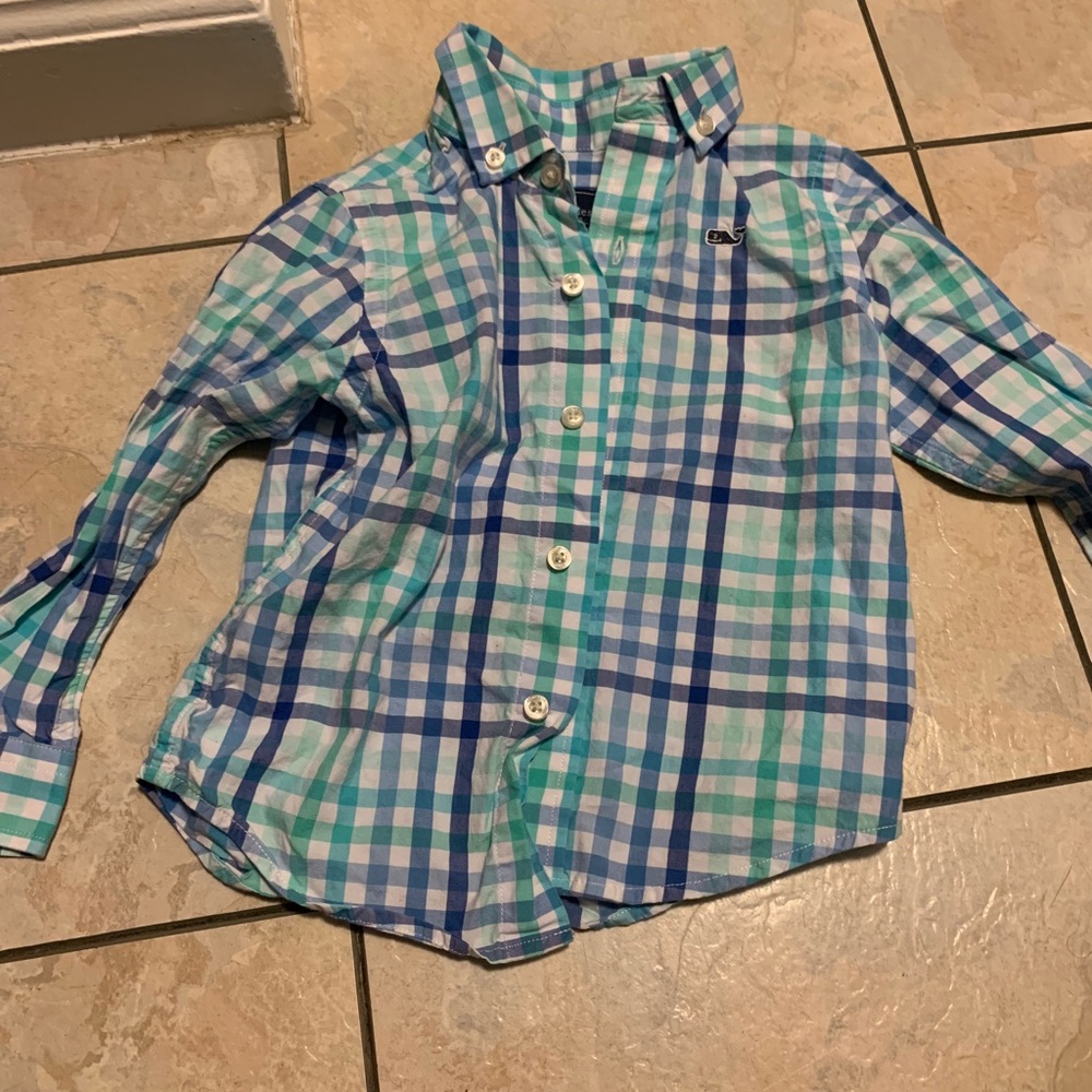 Euc vineyard vines button down size 2t
